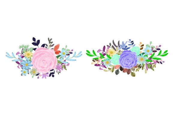 Bouquets Floral & Watercolor Floral: Your Toolkit for Creative Projects