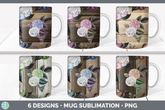 Bringing Nature to Your Morning Coffee: The Wood Floral Mug Sublimation Coffee Cup