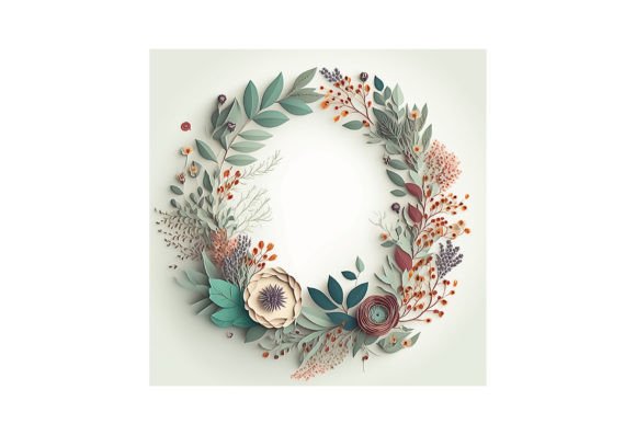 Floral Wreath Design V8: A Practical Asset Analysis