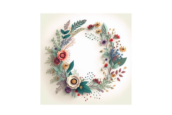 Practical Magic: Unleashing Floral Wreath Design - V6