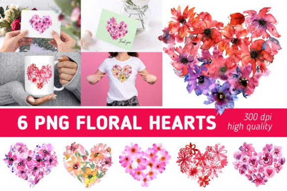 Understanding Valentine Watercolor Floral Hearts Digital Assets